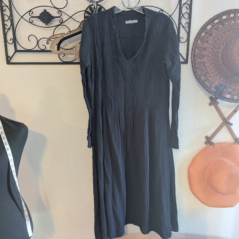 Guazey Black long Dress | Small - Picture 1 of 7
